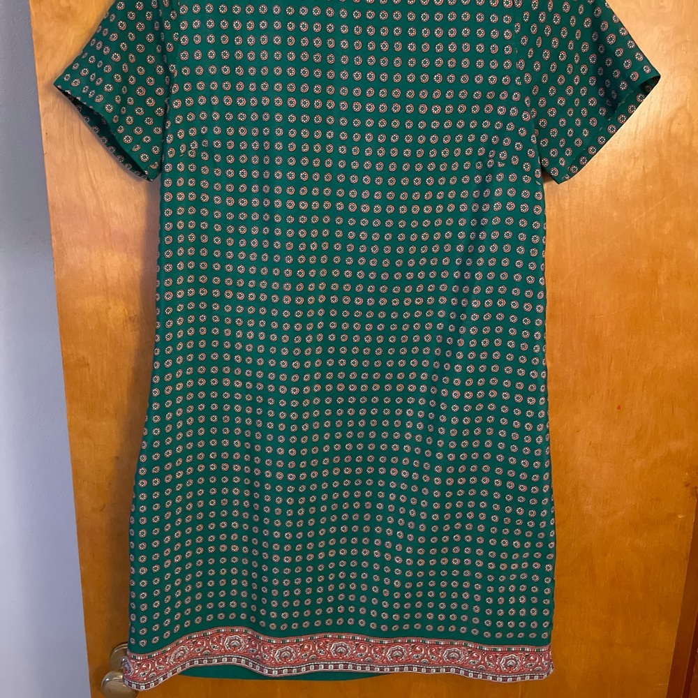 JCREW PATTERNED DRESS